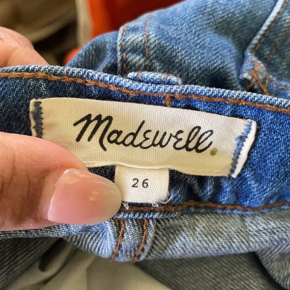 Madewell Rigid Denim A-Line Mini Skirt in Keene Wash - Picture 6 of 12